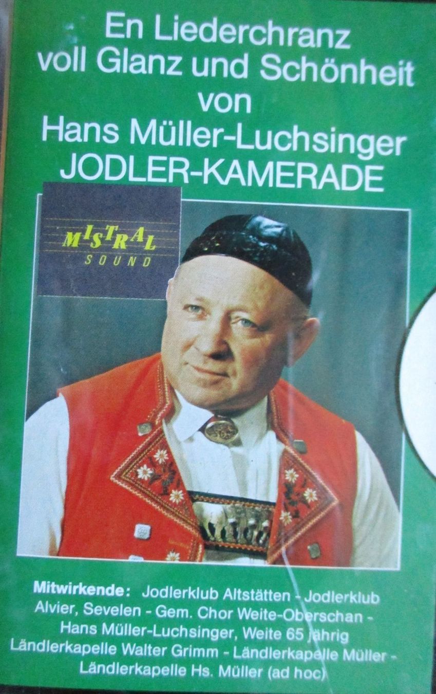 Musicassette: Jodler - Kamerade  MC / Kassette – Nuovo e nell'imballaggio originale da Flumenthal venduto da novbra