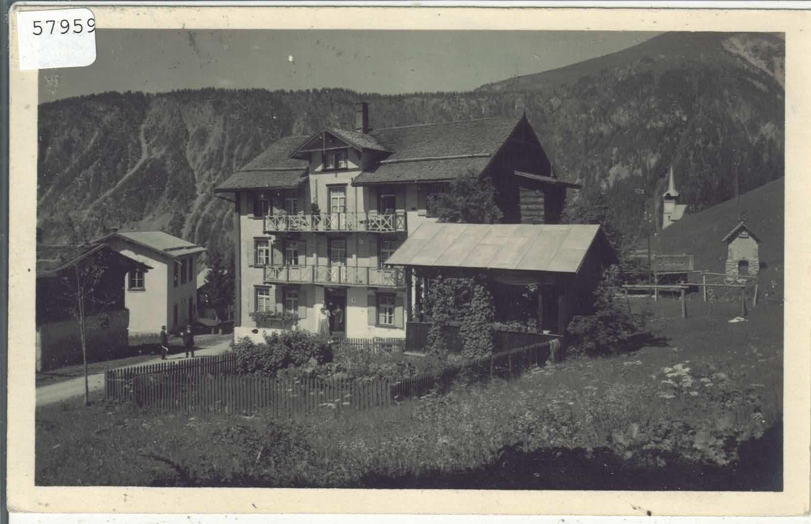Cartoline postali: Kurhaus Monstein – Usato da Ettingen venduto da Kartenplanet