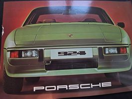 Porsche 924  Prospekt 1977  xb