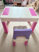 POPPET Kindertisch mit Stuhl – Pink/Lila – 5 in 1