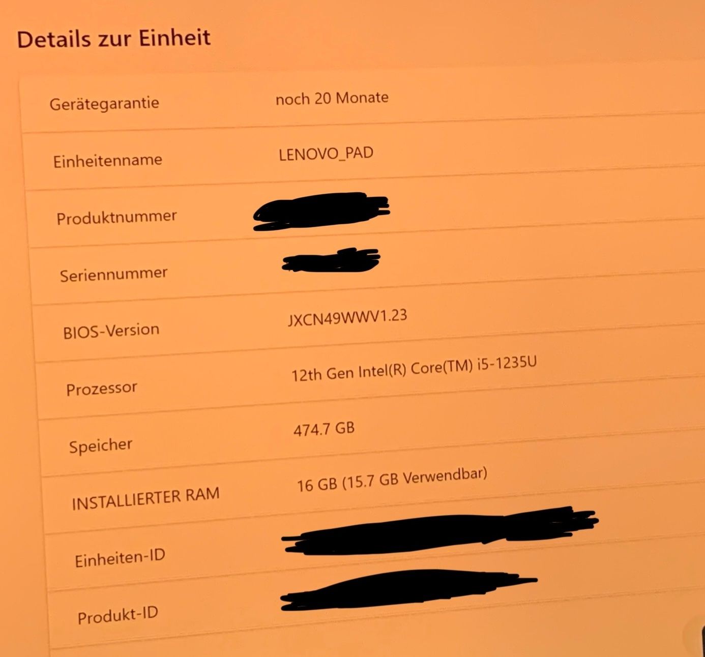 Lenovo Notebooks: Lenovo IdeaPad Duet 5 12IAU7 – Gebraucht aus Glattbrugg von  8