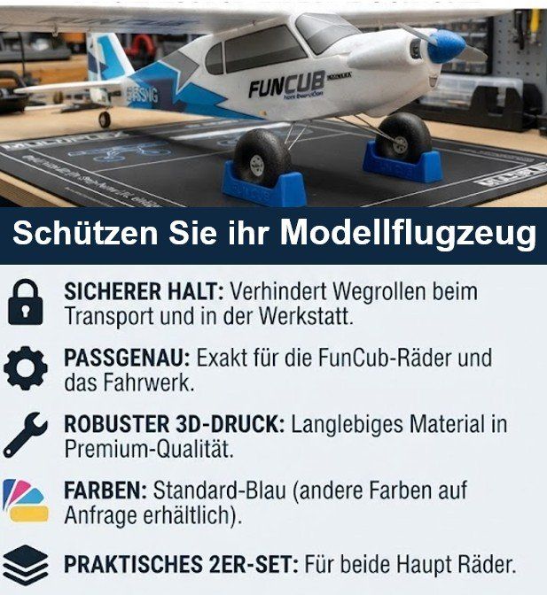 Modellismo RC: Transportschuh für FunCup – Nuovo (secondo la descrizione) da Reigoldswil venduto da FlyerR10