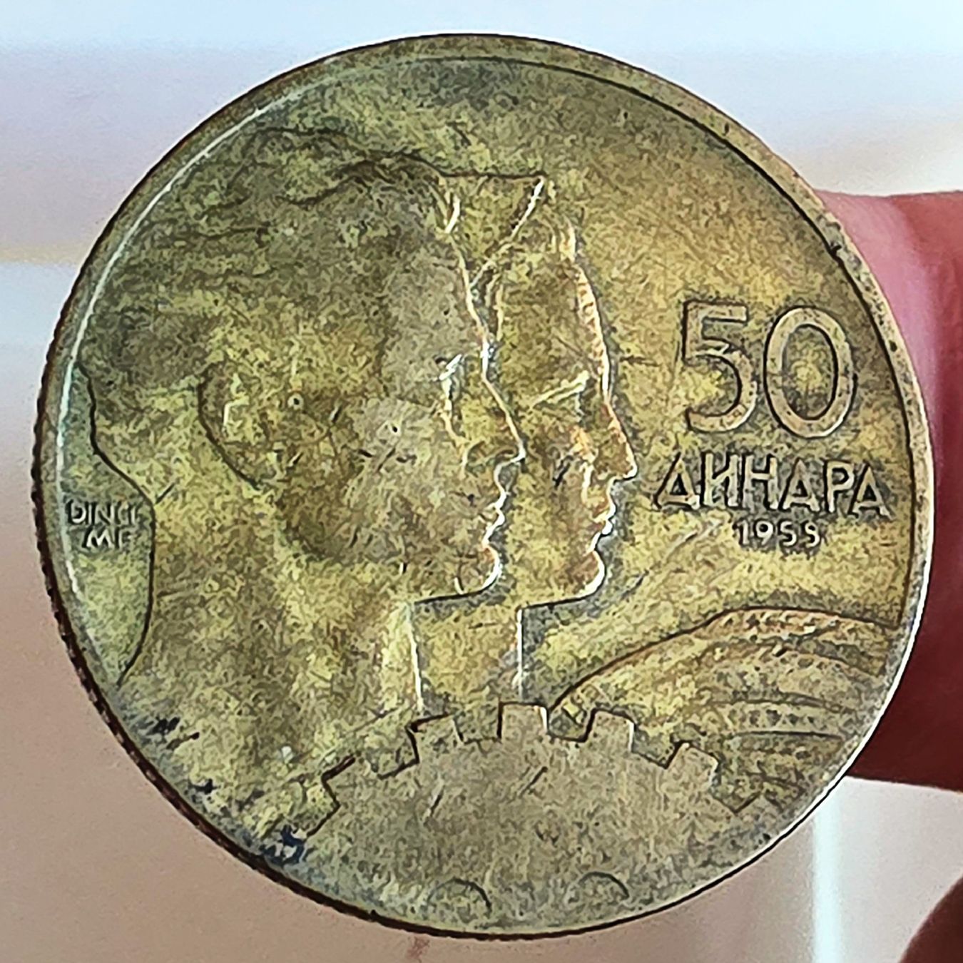 Tutti le monete: JUGOSLAWIEN 50 DINARA 1955 – Usato da winterthur venduto da CoinPassion