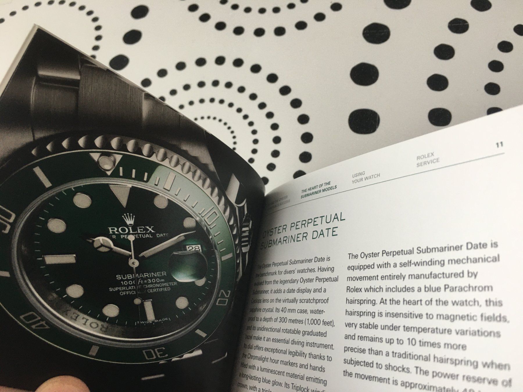 Rolex Documenti: ROLEX SUBMARINER OPERATING INSTRUCTIONS - ENG 2013 !!! – Usato da Epalinges venduto da dream-watch 2