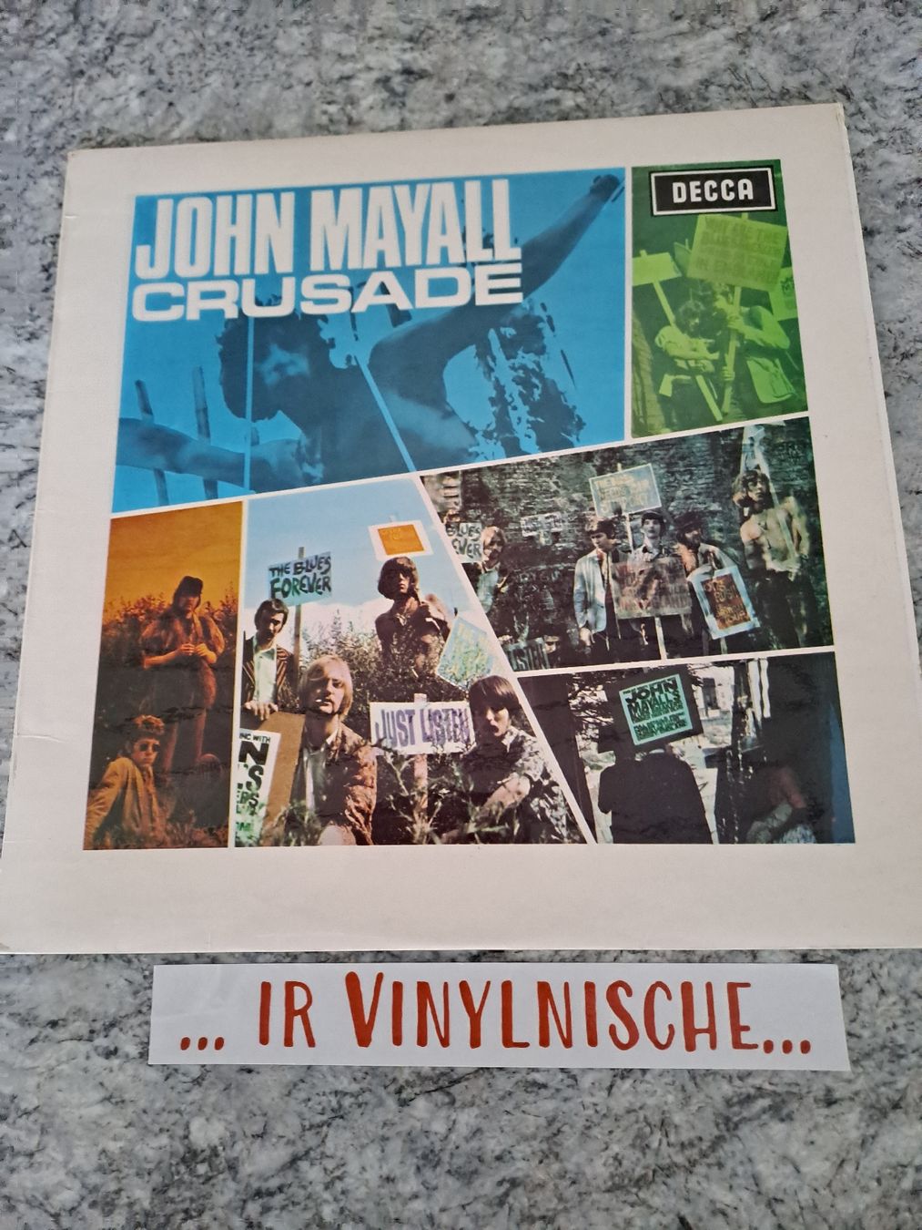 Dischi in vinile: LP  JOHN MAYALL  "Crusade"  DECCA – Usato da Uetendorf venduto da Essiggurken