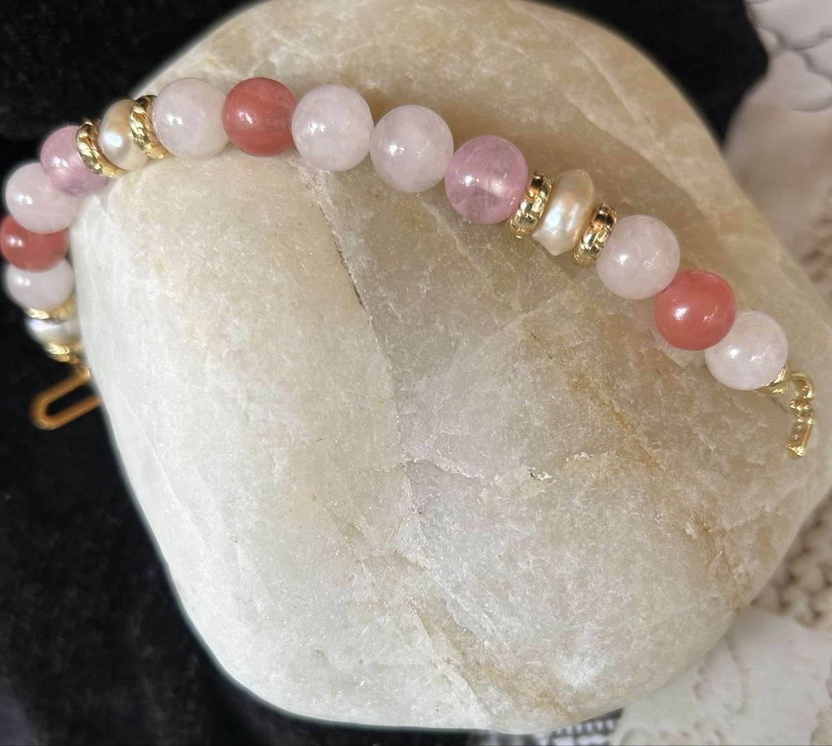 Bracciali & Braccialetti: Armband aus rose Quarz  – Nuovo (secondo la descrizione) da Rekingen AG venduto da Olgamurga 2