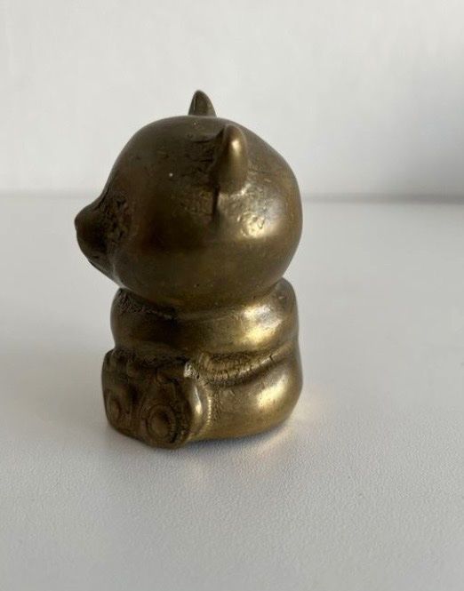 Statuette: Bärchen aus Messing – Usato da Genève venduto da lanimeli 2