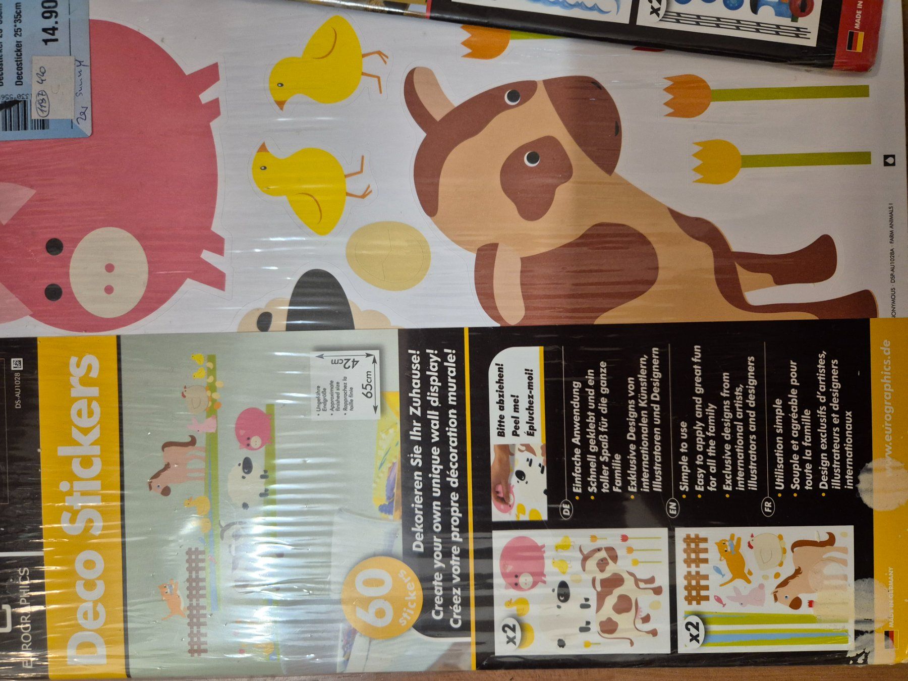 Sticker: 1 Pack Deco Sticker nach Wahk B4 – Nuovo e nell'imballaggio originale da Schwarzenburg venduto da flamingo1970 2
