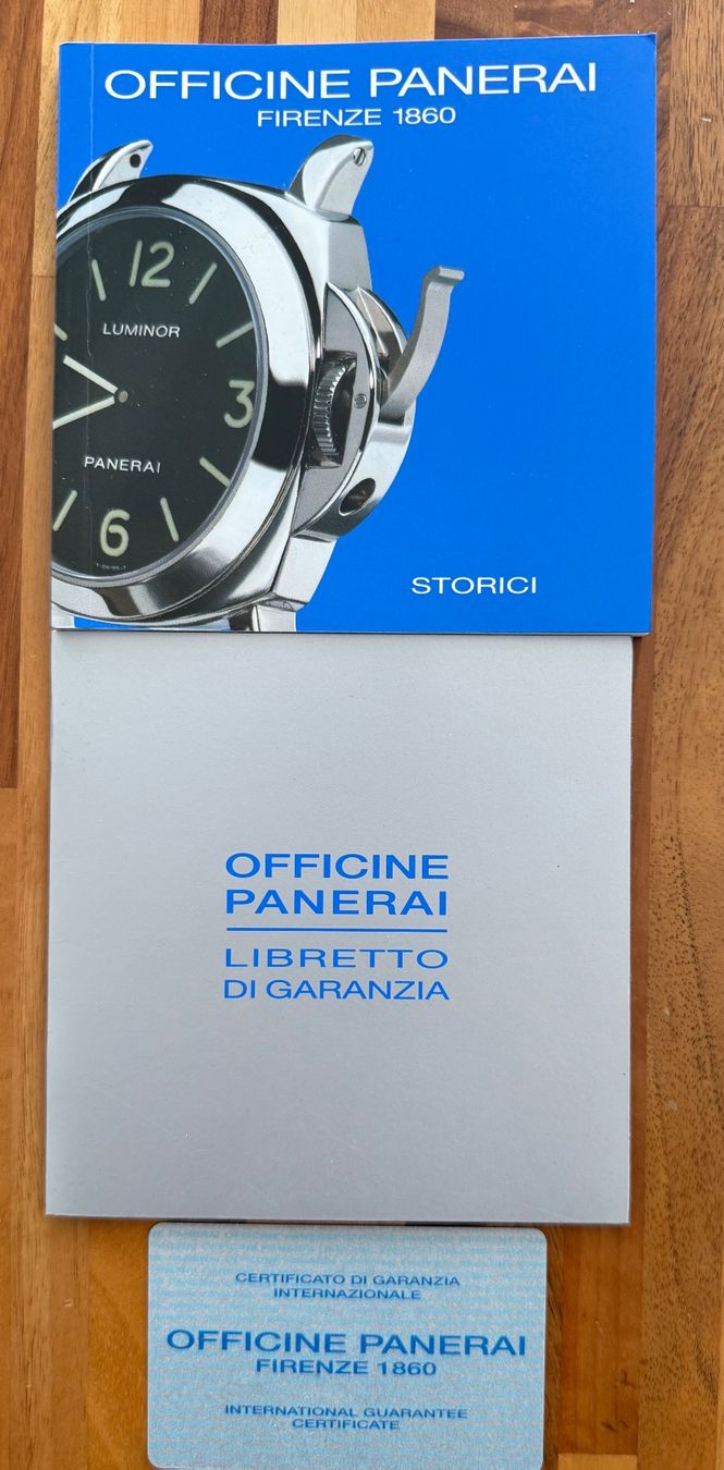 Panerai Orologi: Panerai Luminor Marina Destro PAM00022, Full Set – Usato da Winterthur venduto da SRatNext 5