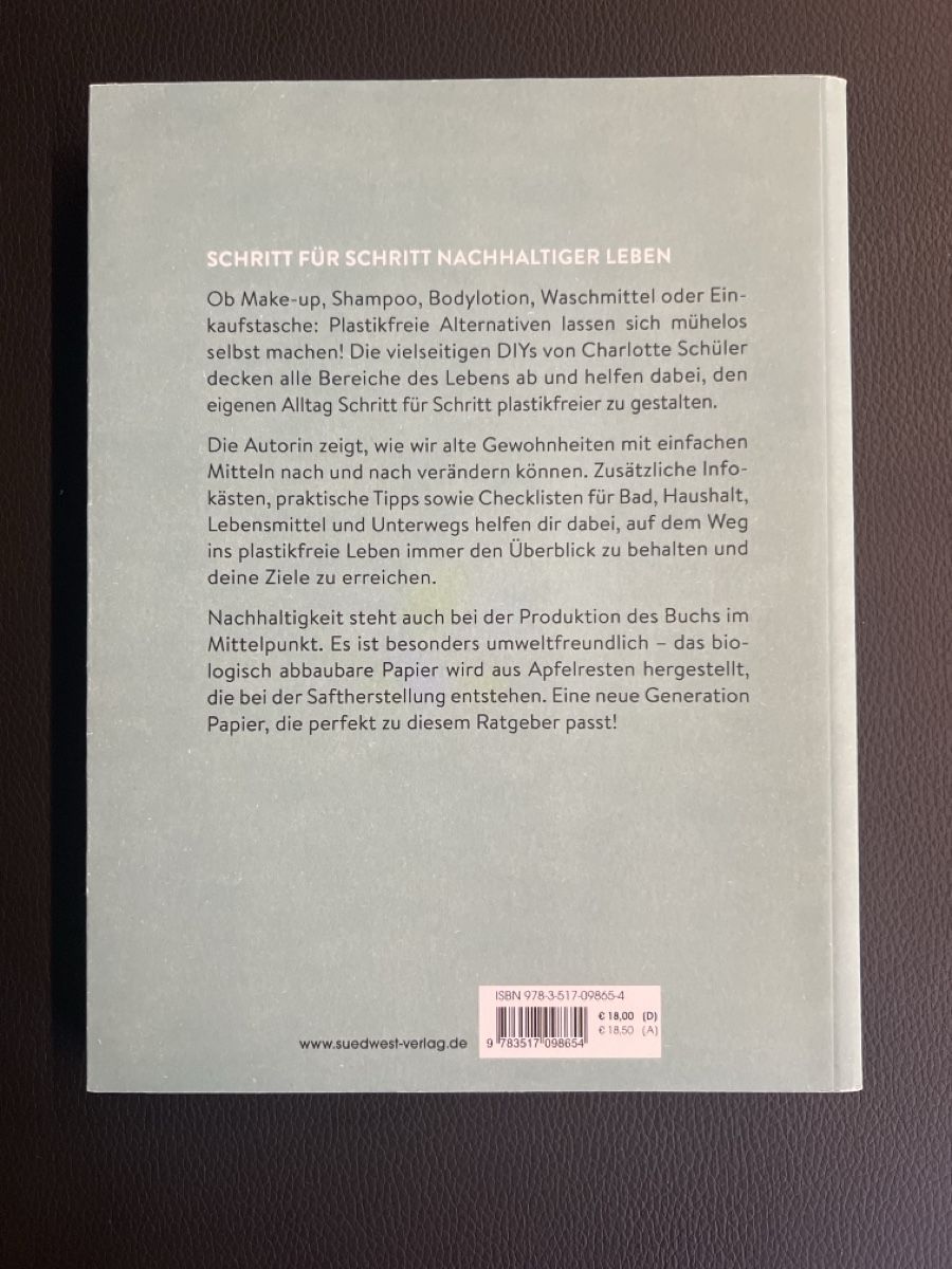 Libri: Do it yourself/Einfach plastikfrei leben - Charlotte Schüler – Usato da St. Antoni venduto da naefp 1