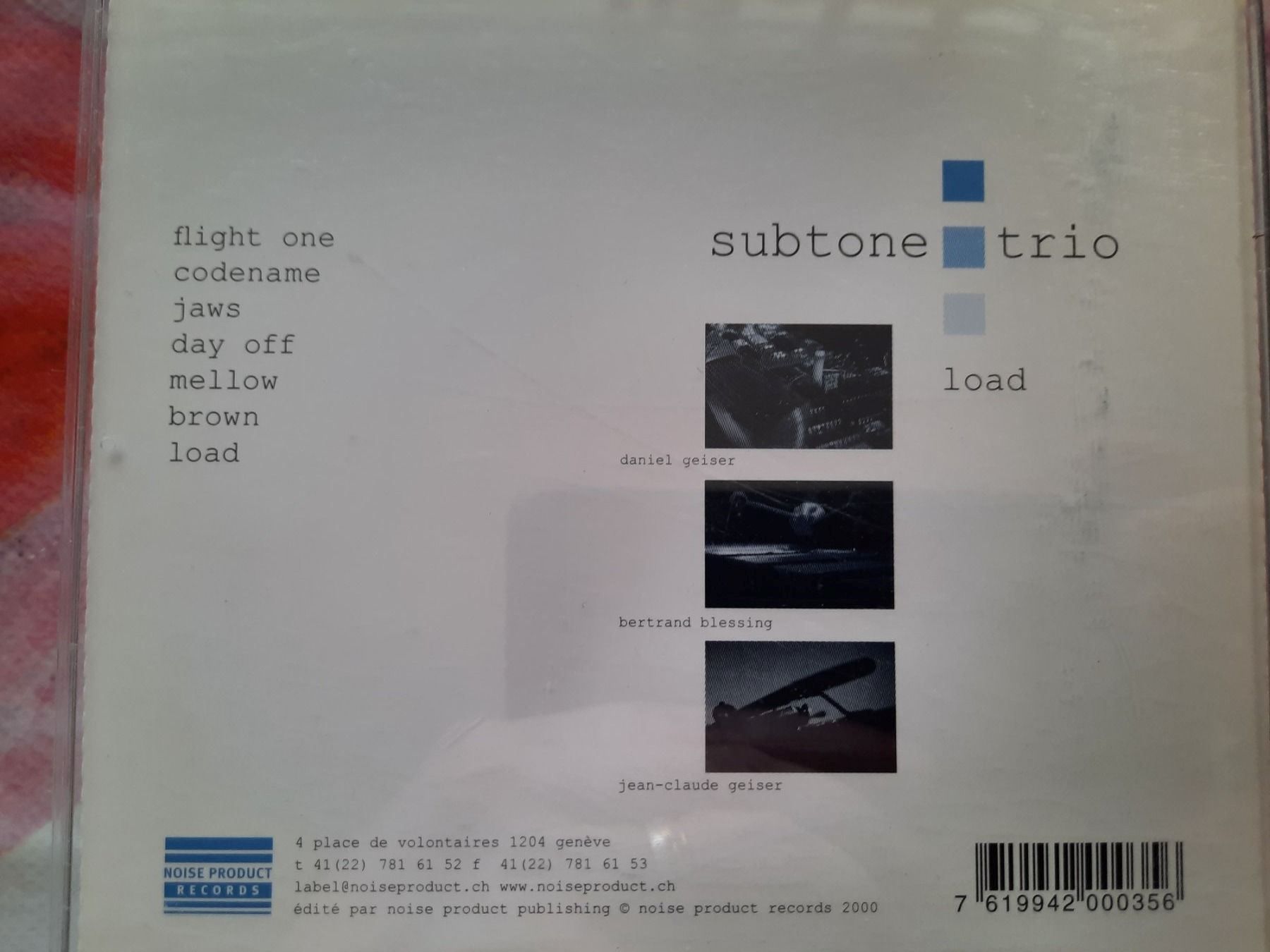 CDs: CD Subtone trio - Load – D'occasion à Pully par bro_n52j 2