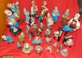 Gilde Clown, Sammlungsauflösung. H  7 - 34 cm