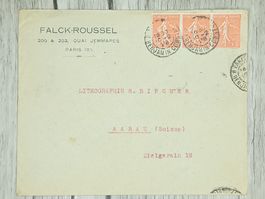CL14 Enveloppe + Timbre France 1928