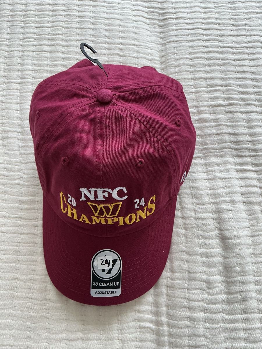Hüte, Mützen & Caps: Washington Commanders NFC Champions Cap 2024 Verstellbar – Neu (gemäss Beschreibung) aus Basel von triniswiss68