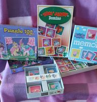 Spiele-Set für Kinder: Puzzle, Memory & Domino