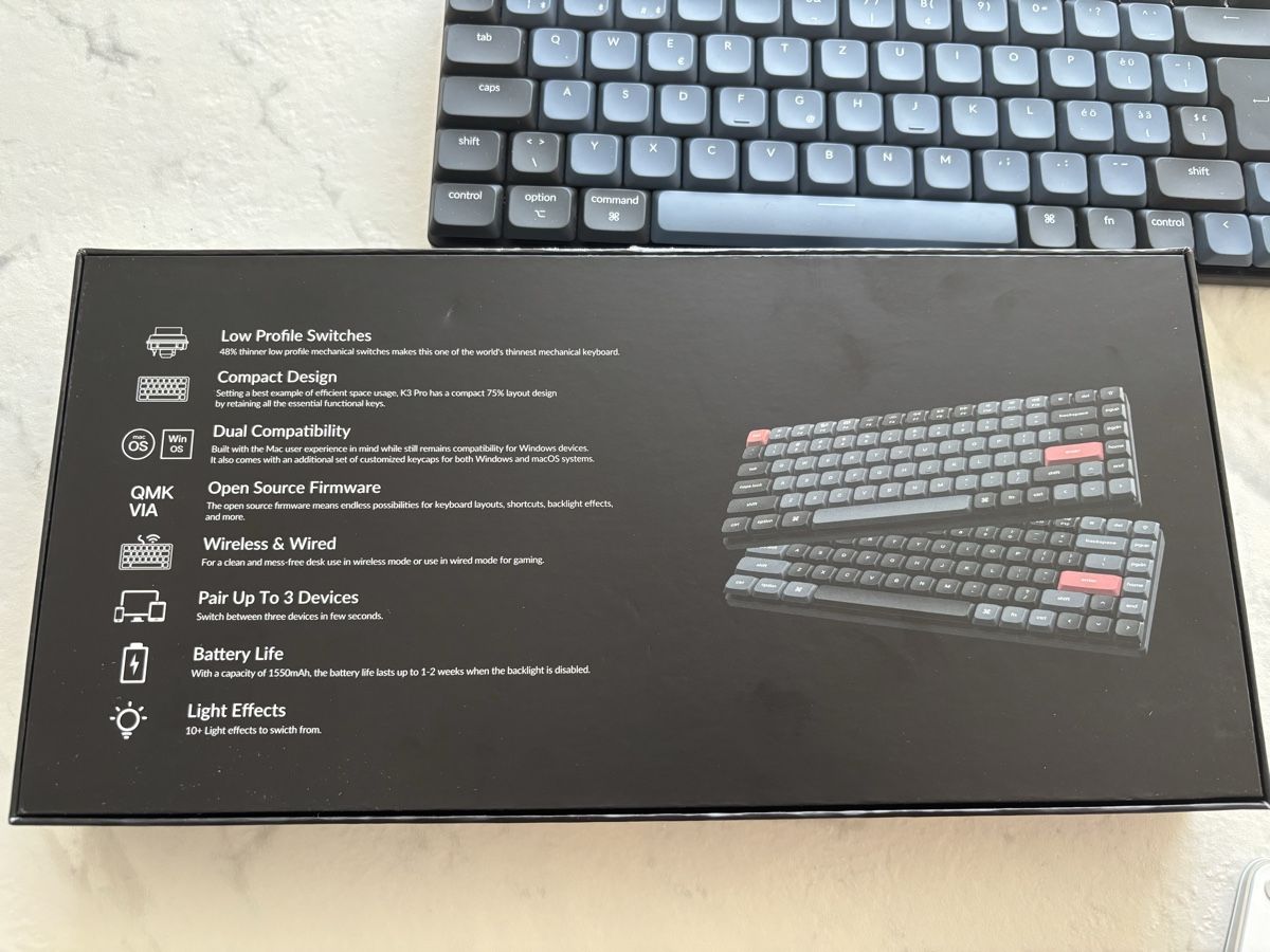 Tastiere: Keychron K3 Pro  – Nuovo (secondo la descrizione) da Lömmenschwil venduto da tamara_cr 3