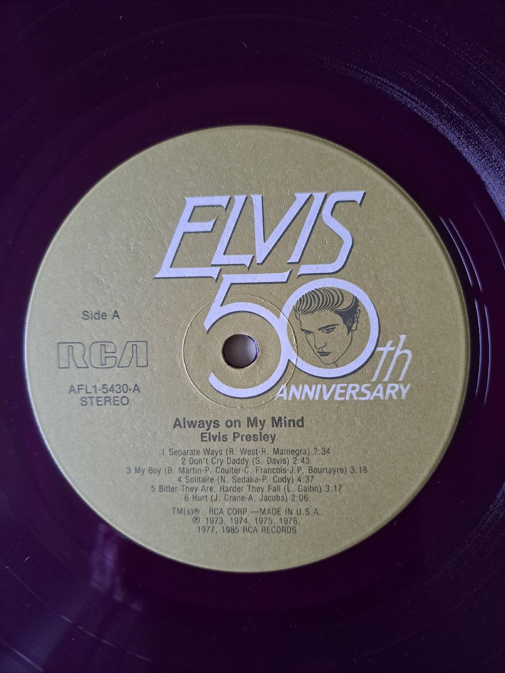 Vinyles: Elvis 50th Anniversary LP – D'occasion à Zuerich par Mocambo19 2