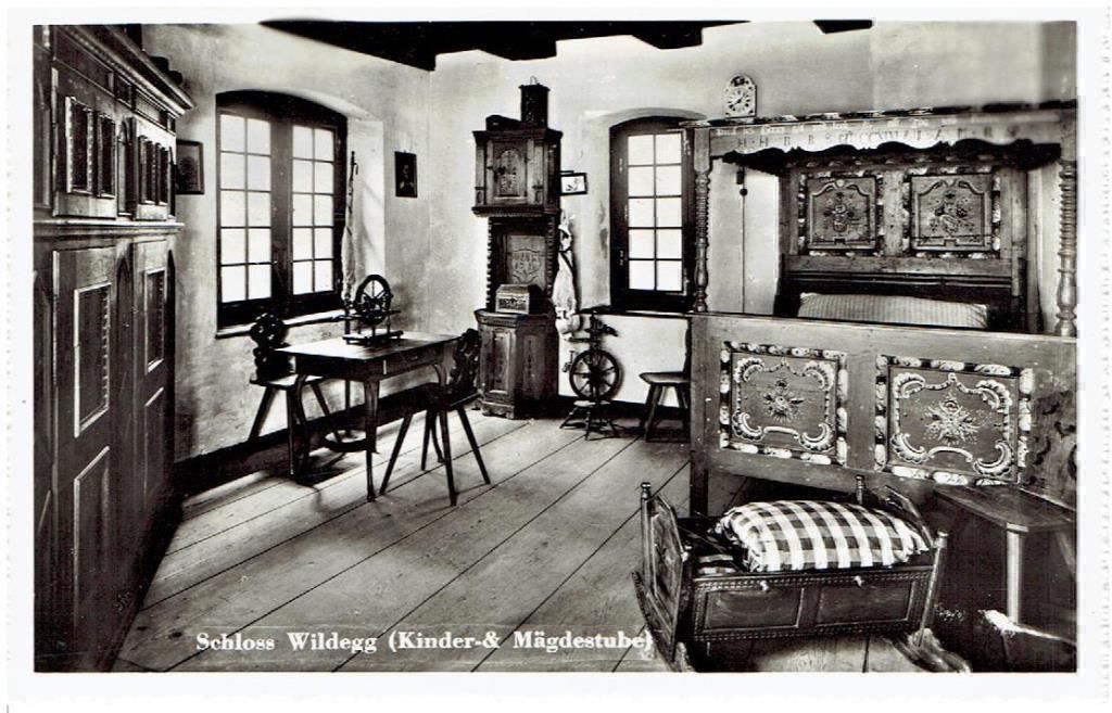 Cartoline postali: Schloss Wildegg  Kinder-& Mägdestube – Usato da Flims - Dorf venduto da Stagediver