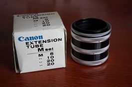 Canon Extension Tube FD M Set 4-teilig in OVP Makroring