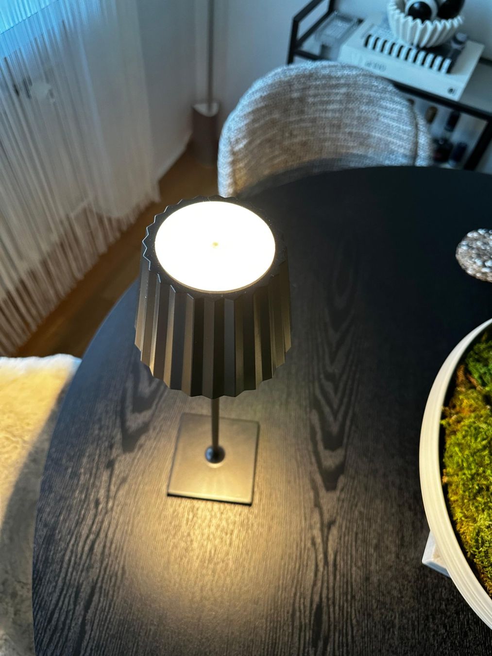 Lampade: SOMPEX Design Outdoor Tischlampe Schwarz dimmbar – Usato da Thalwil venduto da victoriaSog 7