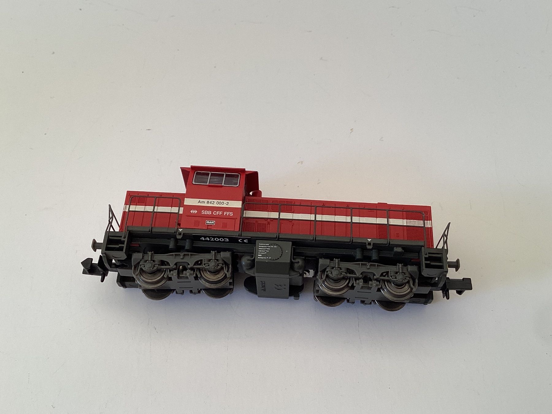 Fleischmann Modellini di ferrovie: Minitrix Am 842 000-2 SBB 1:160 – Difettoso da Effretikon venduto da simtek_de 3