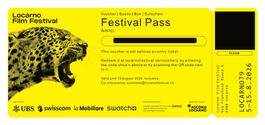 Ticket VIP "Friend of the Festival" - Locarno Film Festival