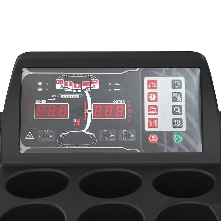 Tutte le macchine: HALBAUTOMATISCHE RADAUSWUCHTMASCHINE – Nuovo e nell'imballaggio originale da Ramsen venduto da HammerTools 5