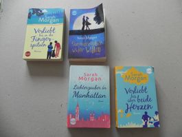 4 Bücher Romane Taschenbücher Sarah Morgan 2014 & 2018