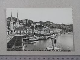 Luzern, Hofkirche, Nationalquai, Schiff, 1952