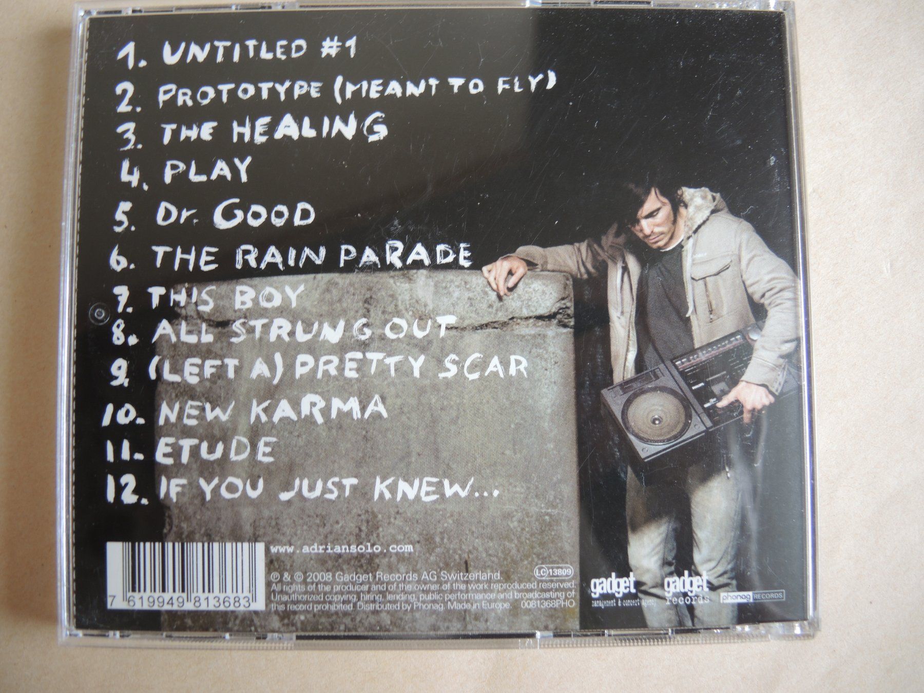 CD: Cd Adrian Stern solo – Usato da Rorschach venduto da maeck8 2