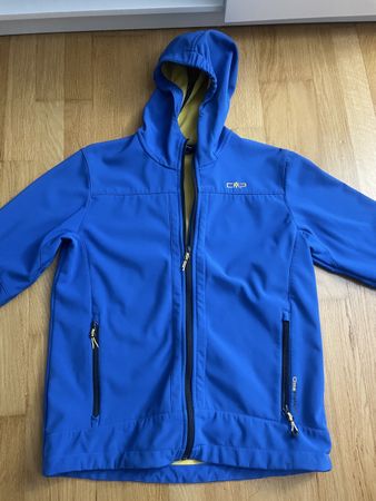 CMP Softshell Jacke blau Clima Protect Grösse 164