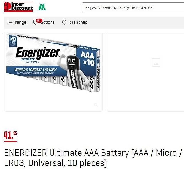 Akkus & Batterien: Energizer Lithium Battery Plus AA and AAA Universal – Neu und originalverpackt aus Zürich von vicks9822 1