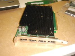 Nvidia Quadro NVS 450 Grafikkarte mit 4 displayport Anschlus