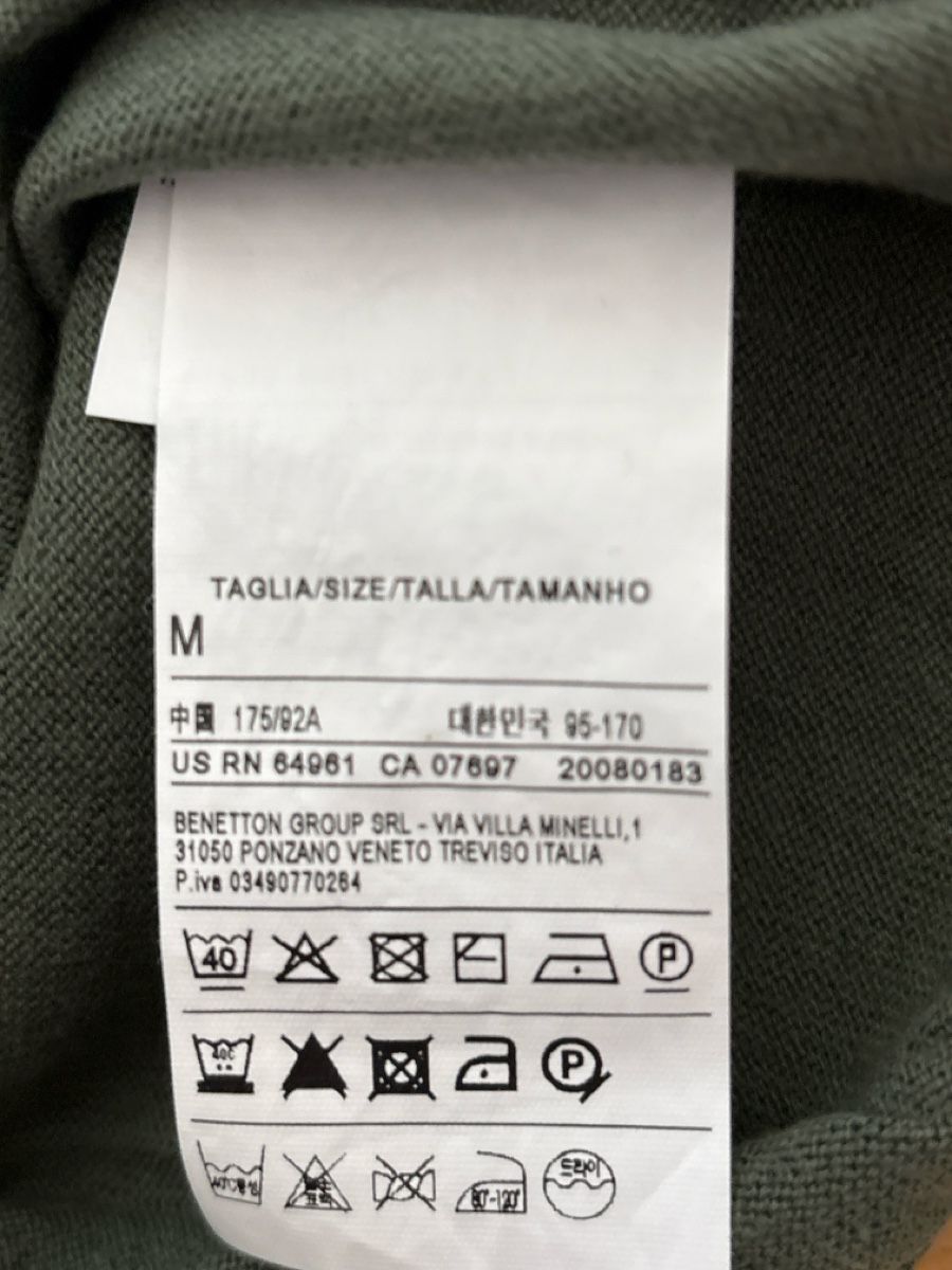 Benetton Maglioni & Felpe: Benetton Herren Sommer Baumwollpullover, Gr. M -  NEU – Nuovo (secondo la descrizione) da Zürich venduto da b.fabio 3