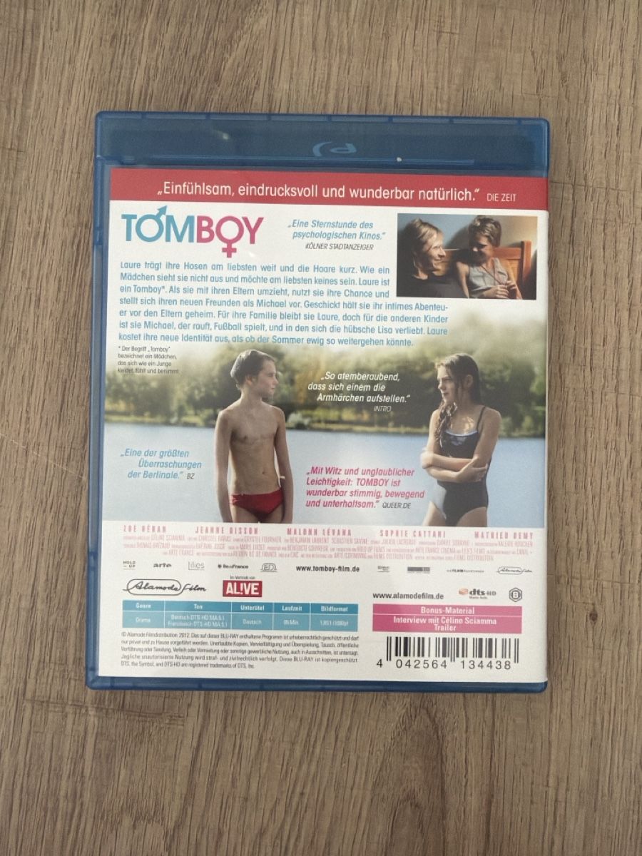 Tutti i DVDs: Tomboy (2011) BluRay – Usato da Hagendorn venduto da masterchieff 1