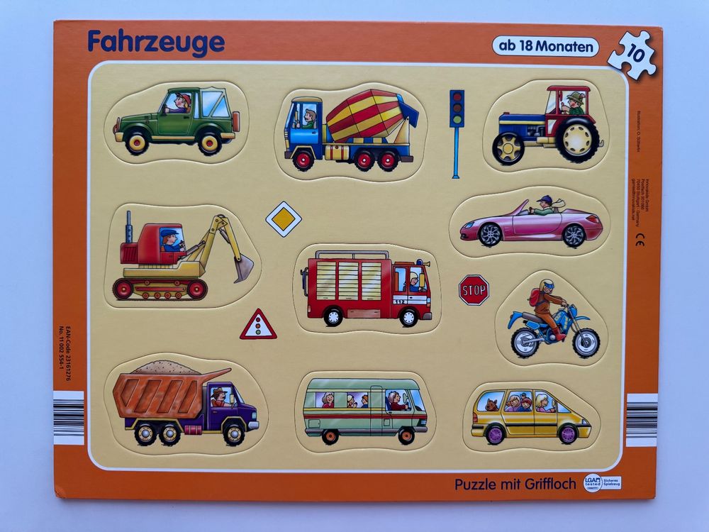 Puzzle Mit Griffloch