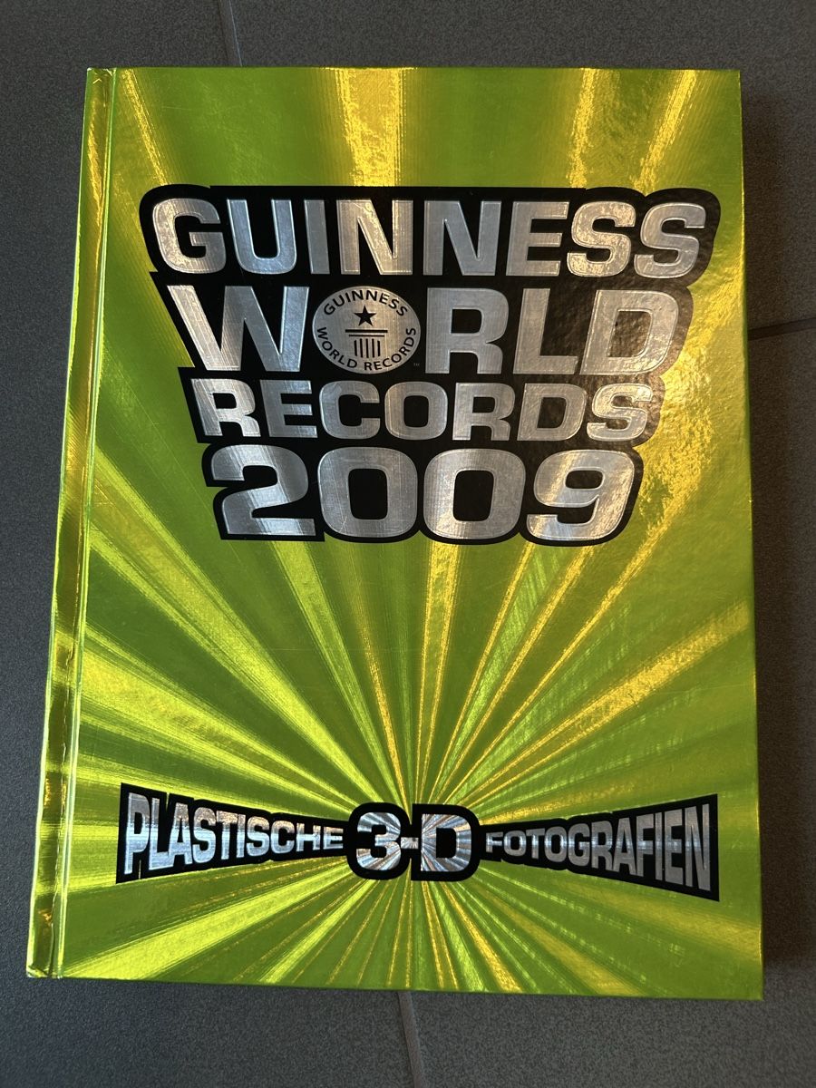 Bücher: Guinness Buch der Rekorde 2009 – Gebraucht aus Ossingen von brueggi12345