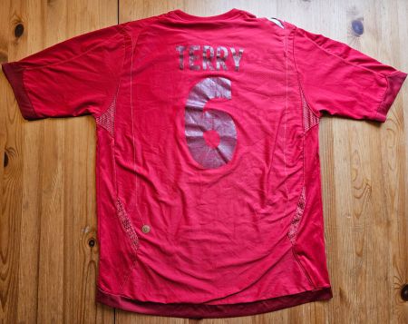 Trikot England #6 John Terry Umbro Gr L Fussball WM