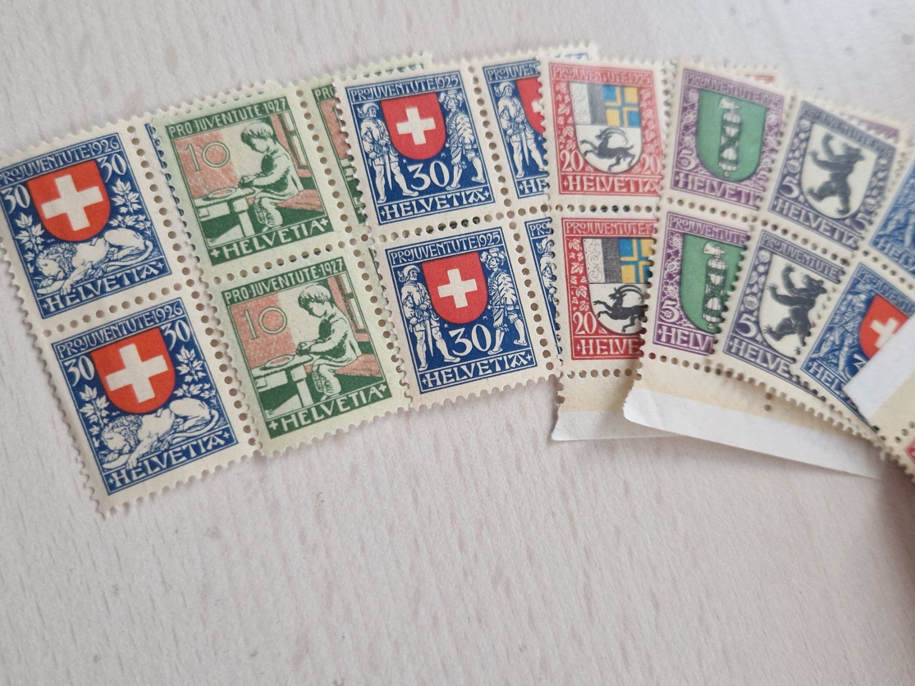 Tutti i francobolli: PJ 4er Blöcke postfrisch**, ab 1.- – Usato da Burgdorf venduto da Glossy01 1