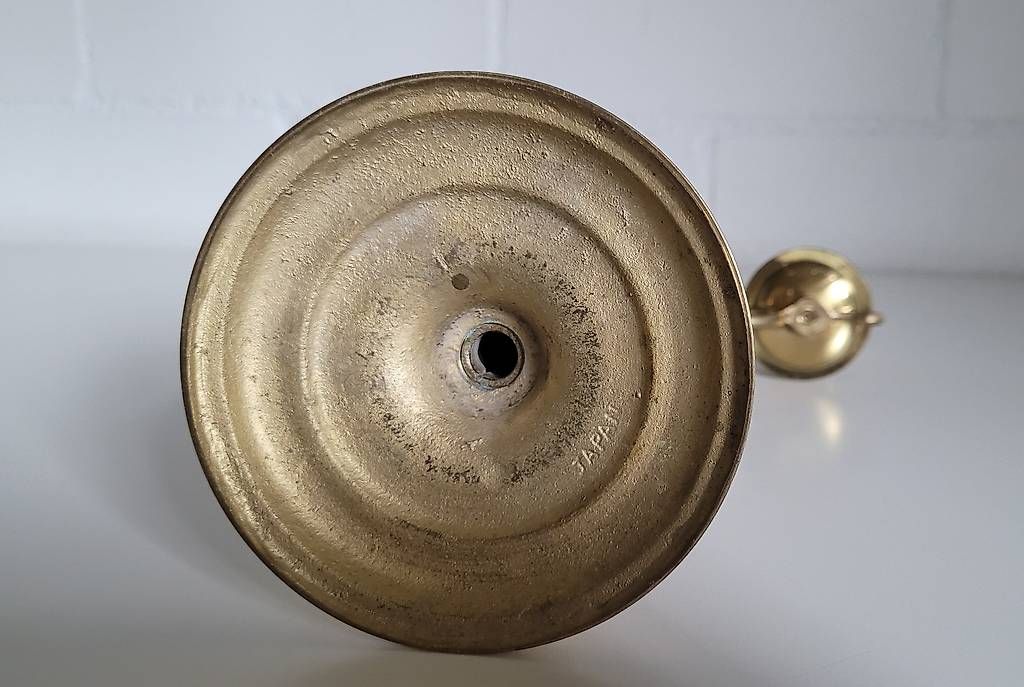 Kerzenständer: Kerzenständer Messing JAPAN Vintage – Gebraucht aus Zofingen von Loop_ReSale 3