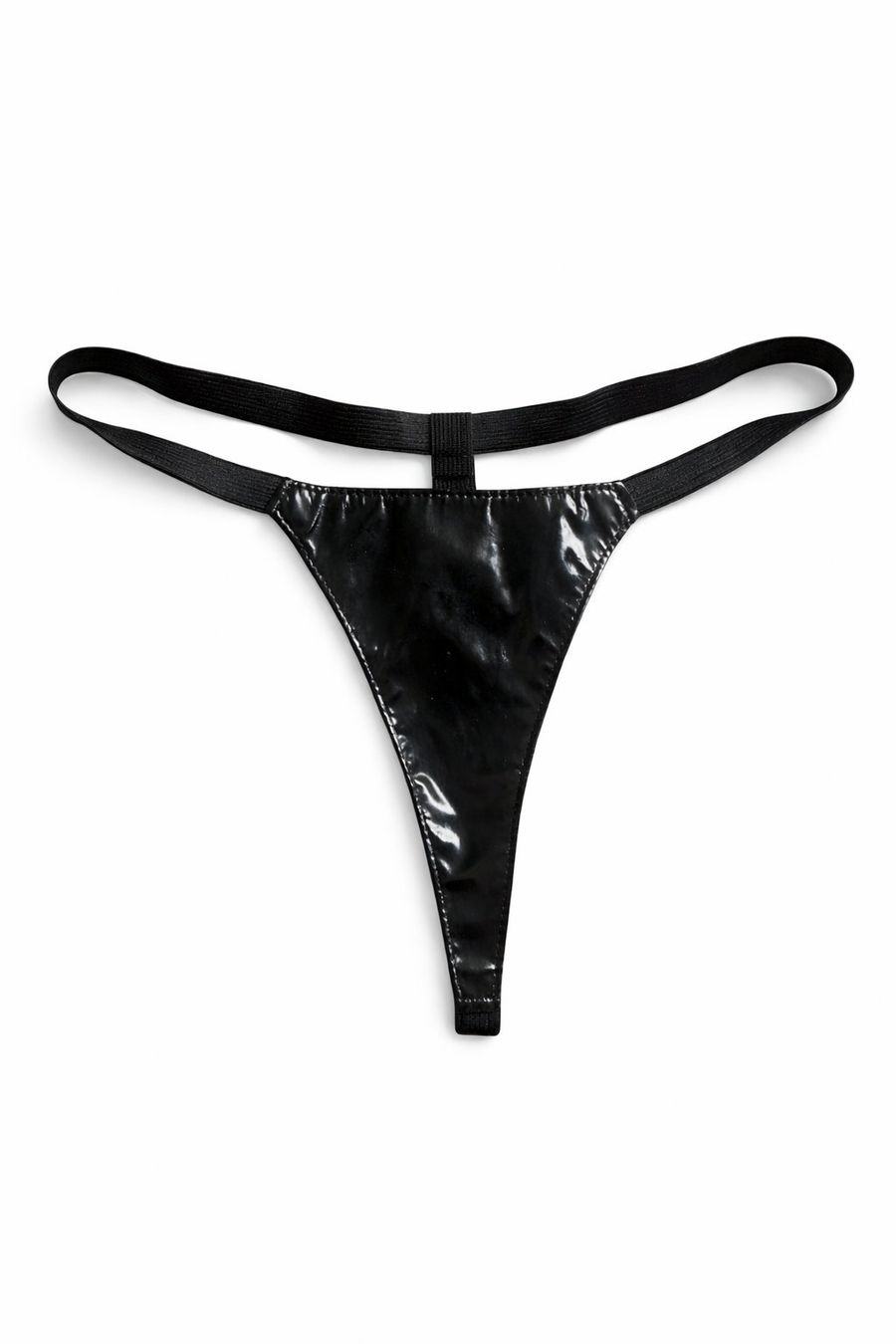 Sonstige Unterwäsche: String Schwarz Vinyl Gr. M – Neu (gemäss Beschreibung) aus Fully von VaneaSelection 1