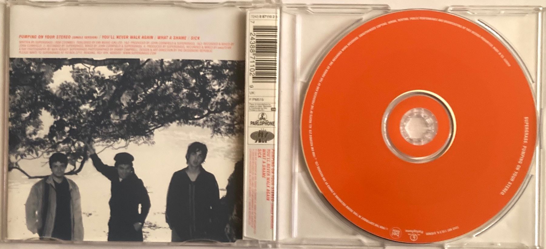 CDs: SUPERGRASS - PUMPING ON YOUR STEREO – D'occasion à Poliez-Pittet par Newtown-Records 1