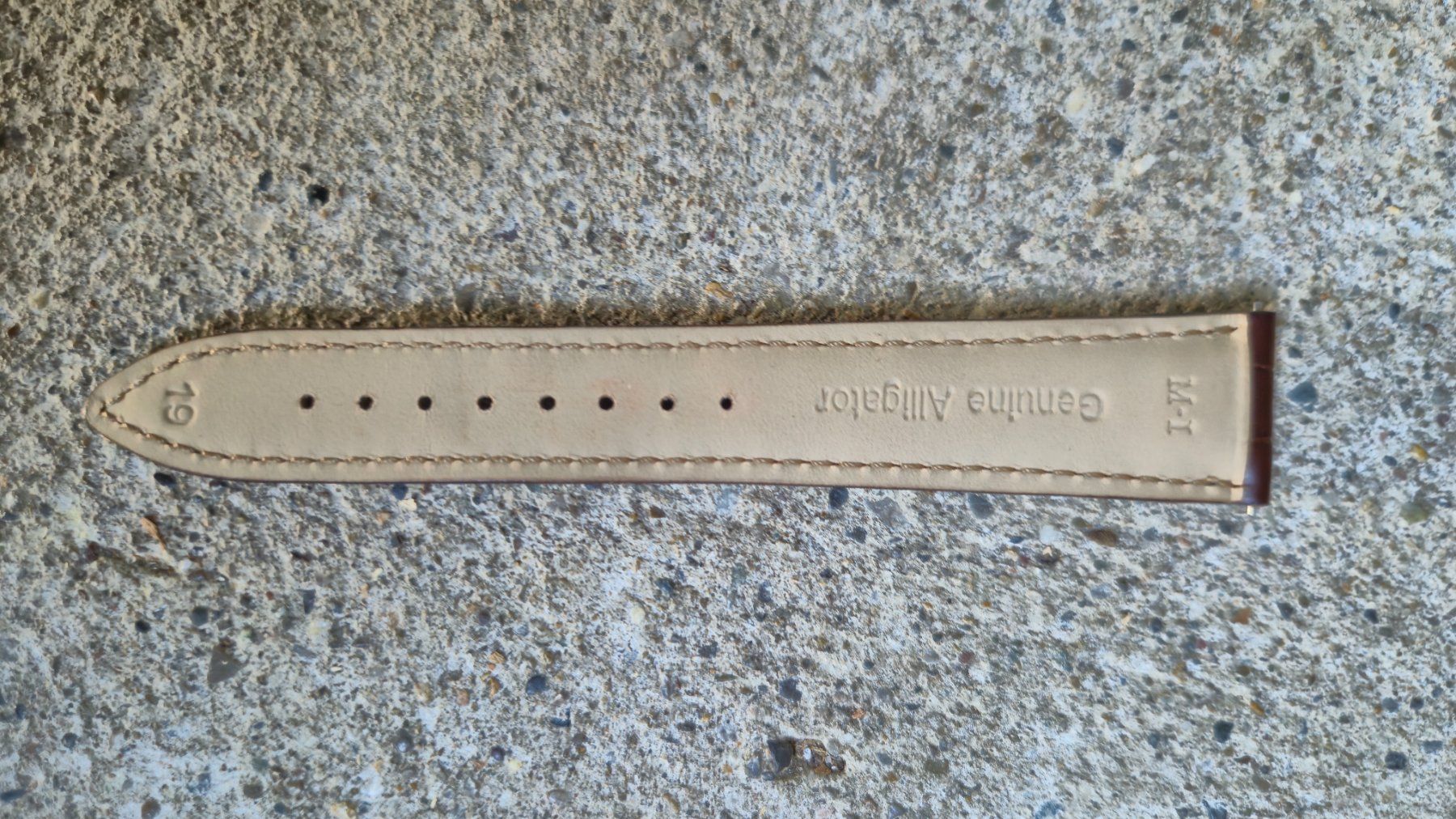 Bracelets: Jaeger LeCoultre Alligator-Lederarmband – Neuf (Voir description) à Elsau par Woolie81 1