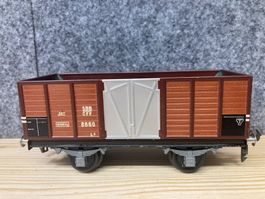 Buco Spur 0 Offener Güterwagen 8660 braun SBB