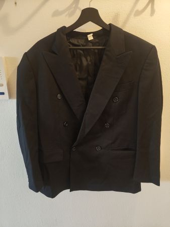 Herren Sakko Creation Gross schwarz zweireihig guter Zustand
