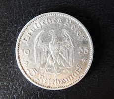 5 Reichsmark 1935, silber, ungereinigt