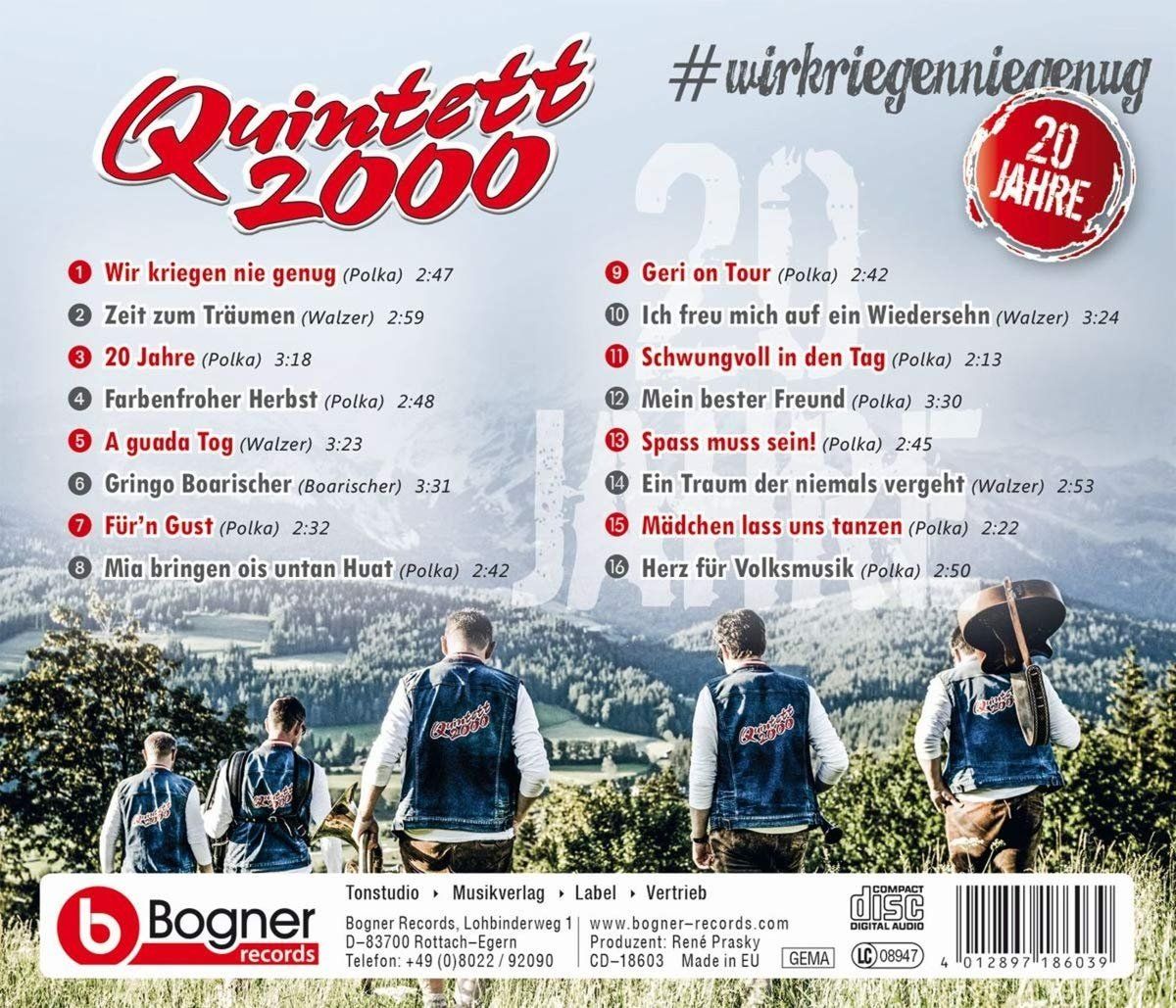 CDs: CD  Quintett 2000 – Neu und originalverpackt aus Heimberg von Rockenrol 1
