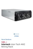 Inter-Tech 4W2 Mining Rack Server Barebone