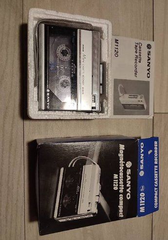 Sanyo Lettore multimediale portatile: Kassettenrecorder Retro Sanyo – Usato da Niederwil SG venduto da berger.niederwil