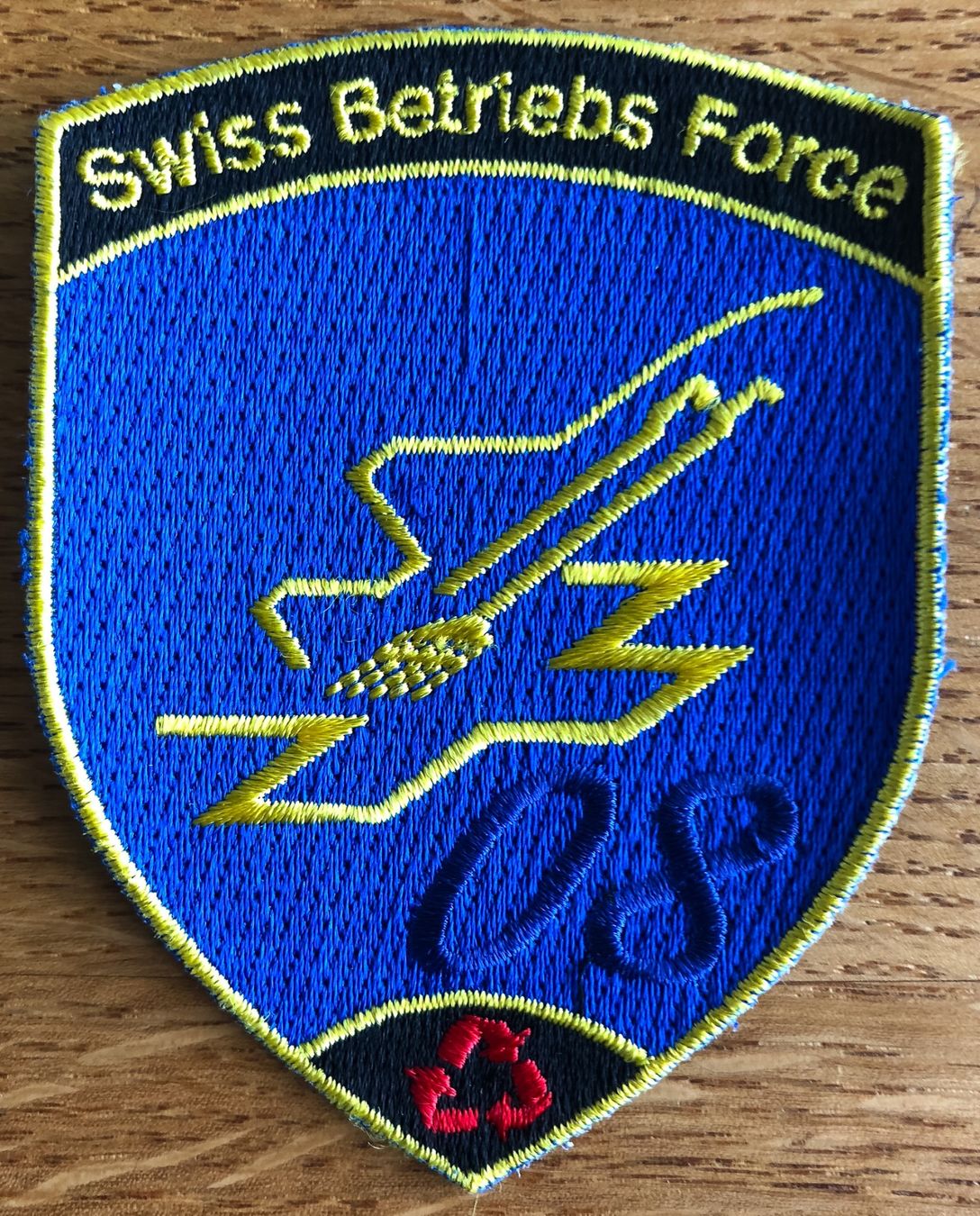Schweizer Armee Patches: Schweizer Luftwaffe Betriebs Force 08 Patch – Neu (gemäss Beschreibung) aus Bern von mercandante